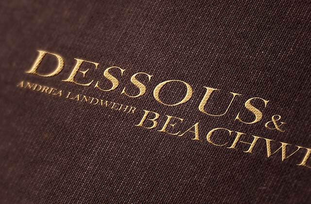 Dessous & Beachwear Logodesign